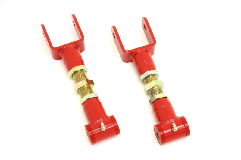 Bmr 79-04 Fox Mustang Upper Control Arms On-Car Adj. (Polyurethane) - Red 1