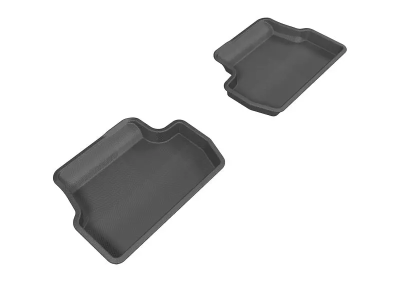 3D Maxpider 2014-2019 Mini Hardtop 2-Door Kagu 2Nd Row Floormats - Black 1