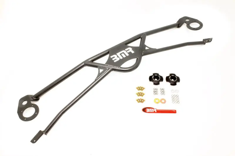 Bmr 2010 5Th Gen Camaro Front 4-Point Strut Tower Brace - Black Hammertone 1