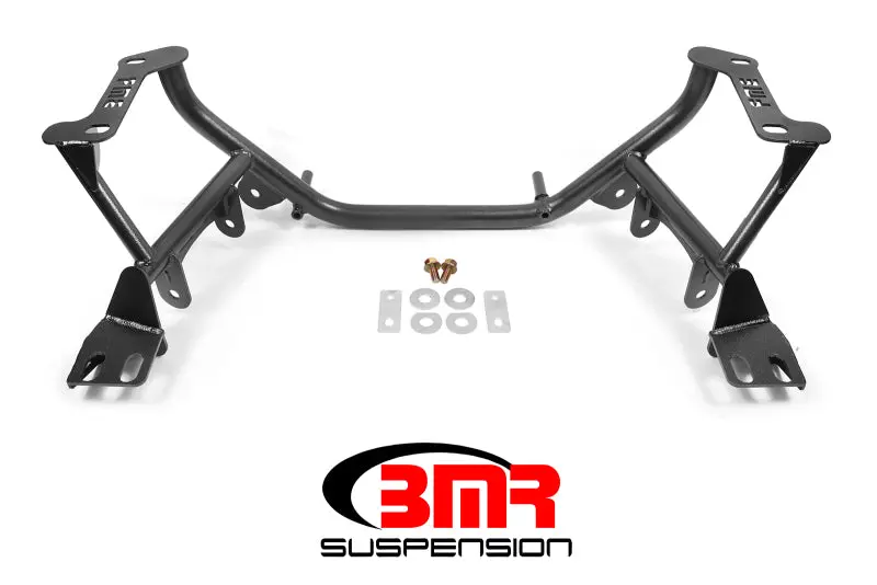 Bmr 96-04 New Edge Mustang K-Member Coilover Version / Motor Plate Version - Black Hammertone 1