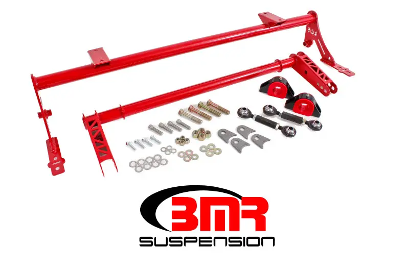 Bmr 05-14 S197 Mustang Rear Bolt-On Hollow 35Mm Xtreme Anti-Roll Bar Kit (Polyurethane) - Red 1