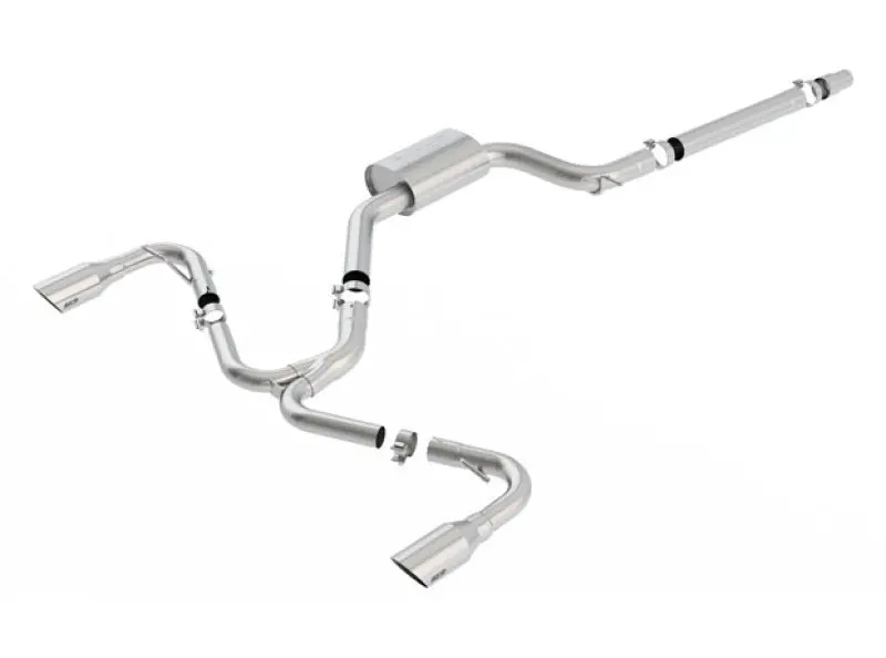 Borla 2018 Volkswagen Gti (Mk7.5) 2.0T At/Mt Ss S-Type Catback Exhaust W/Stainless Brushed Tips 1