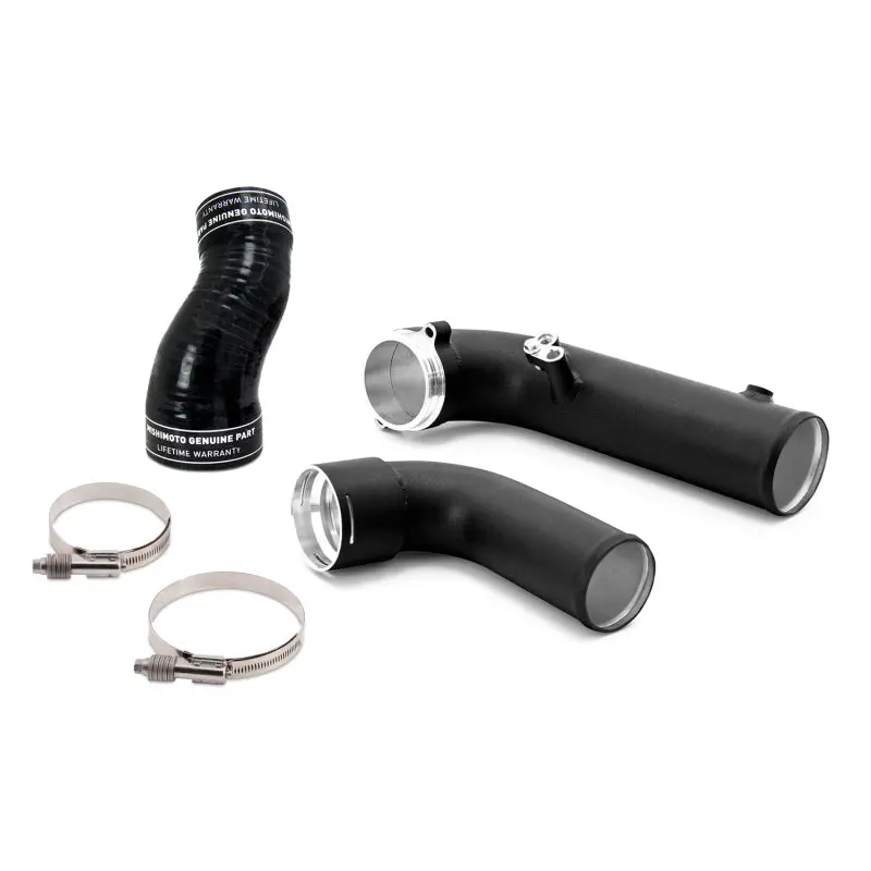 Mishimoto 2020+ Toyota Supra Charge Pipe Kit - Micro-Wrinkle Black 1