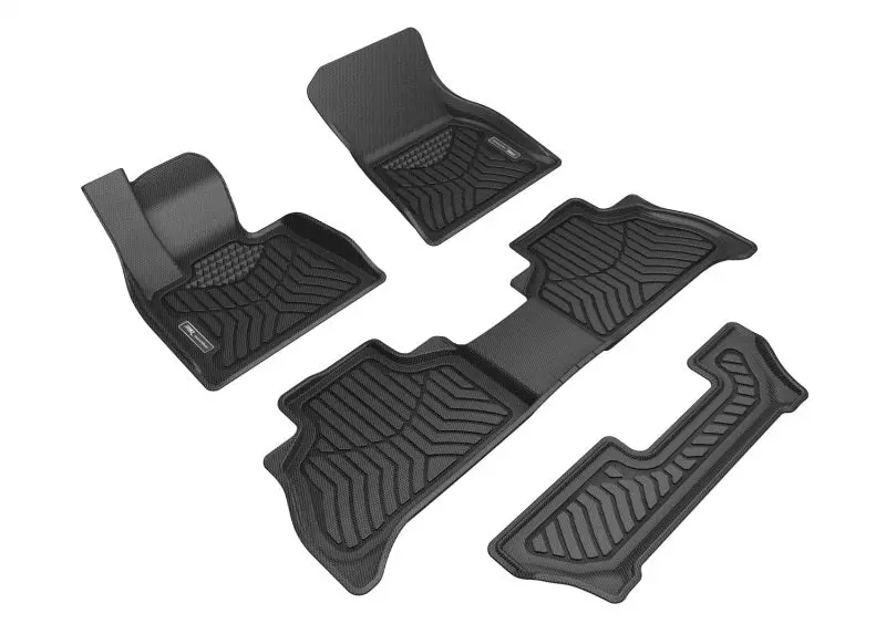3D Maxpider 19-24 Bmw X5 (G05) 7-Passenger Maxtrac Black R1 R2 R3 1