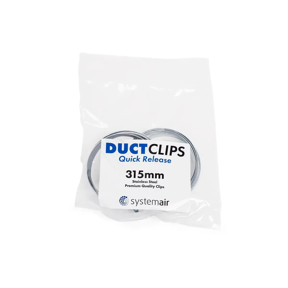 Carbo Air 315Mm-102Mm Jubilee Ducting Clips (2Pk) 1