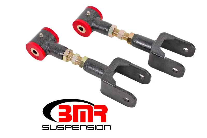 Bmr 79-04 Fox Mustang Upper Control Arms On-Car Adj. (Polyurethane) - Black Hammertone 1