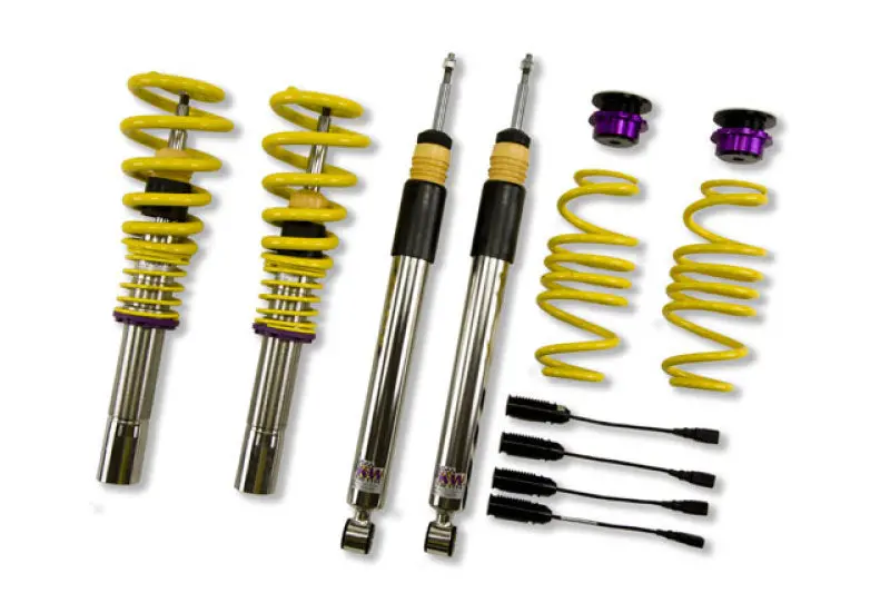 Kw Coilover Kit V2 Audi A4 S4 (8K/B8) W/ Electronic Dampening Control Sedan Fwd + Quattro 1