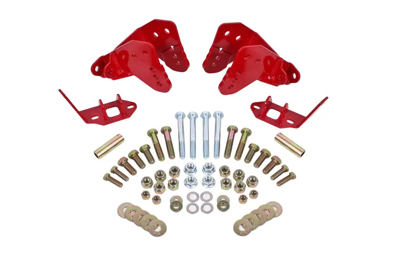 Bmr 78-87 G-Body Rear Coilover Conversion Kit W/ Control Arm Bracket - Red 1