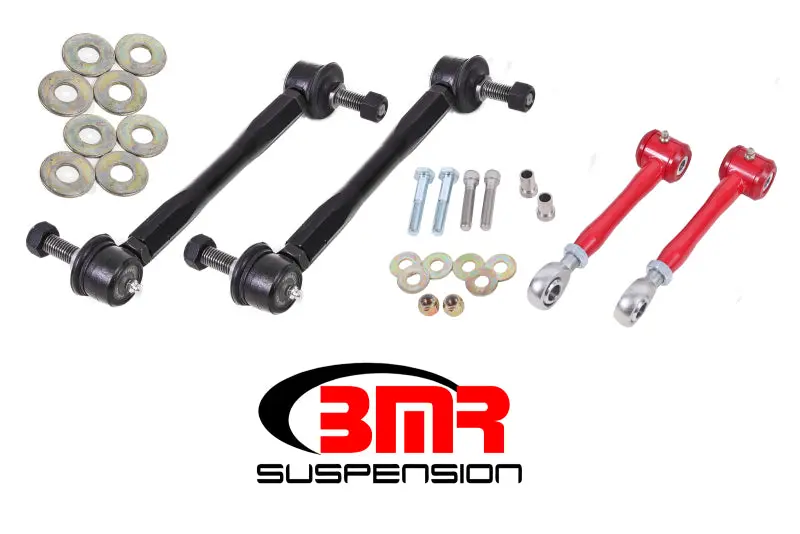 Bmr 16-17 6Th Gen Camaro Front And Rear Sway Bar End Link Kit - Red 1