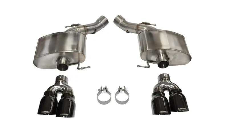 Corsa 2012-2017 Bmw M6 F12 / F13 / F06 Black Sport Axle-Back Exhaust 1