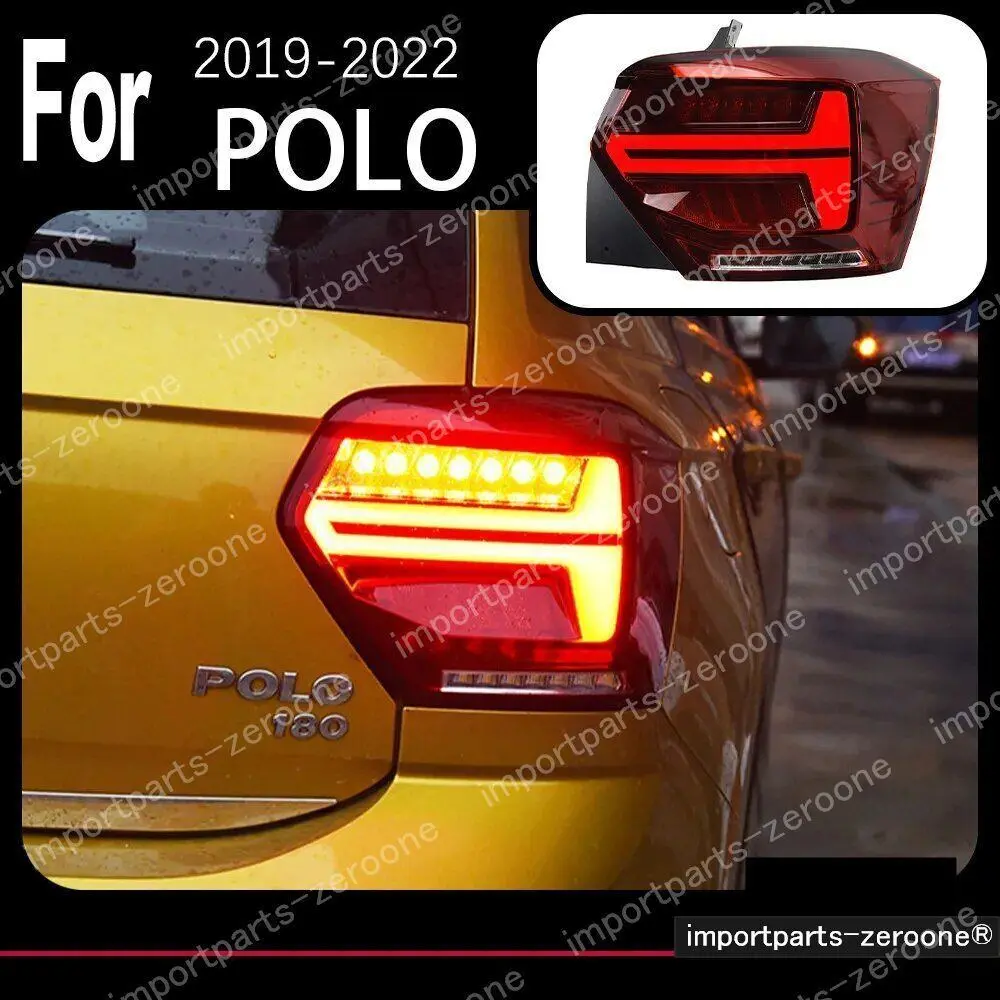Vw　ポロ　アップグレードテールライト　2019～2020　Red　　-Had-1057 1
