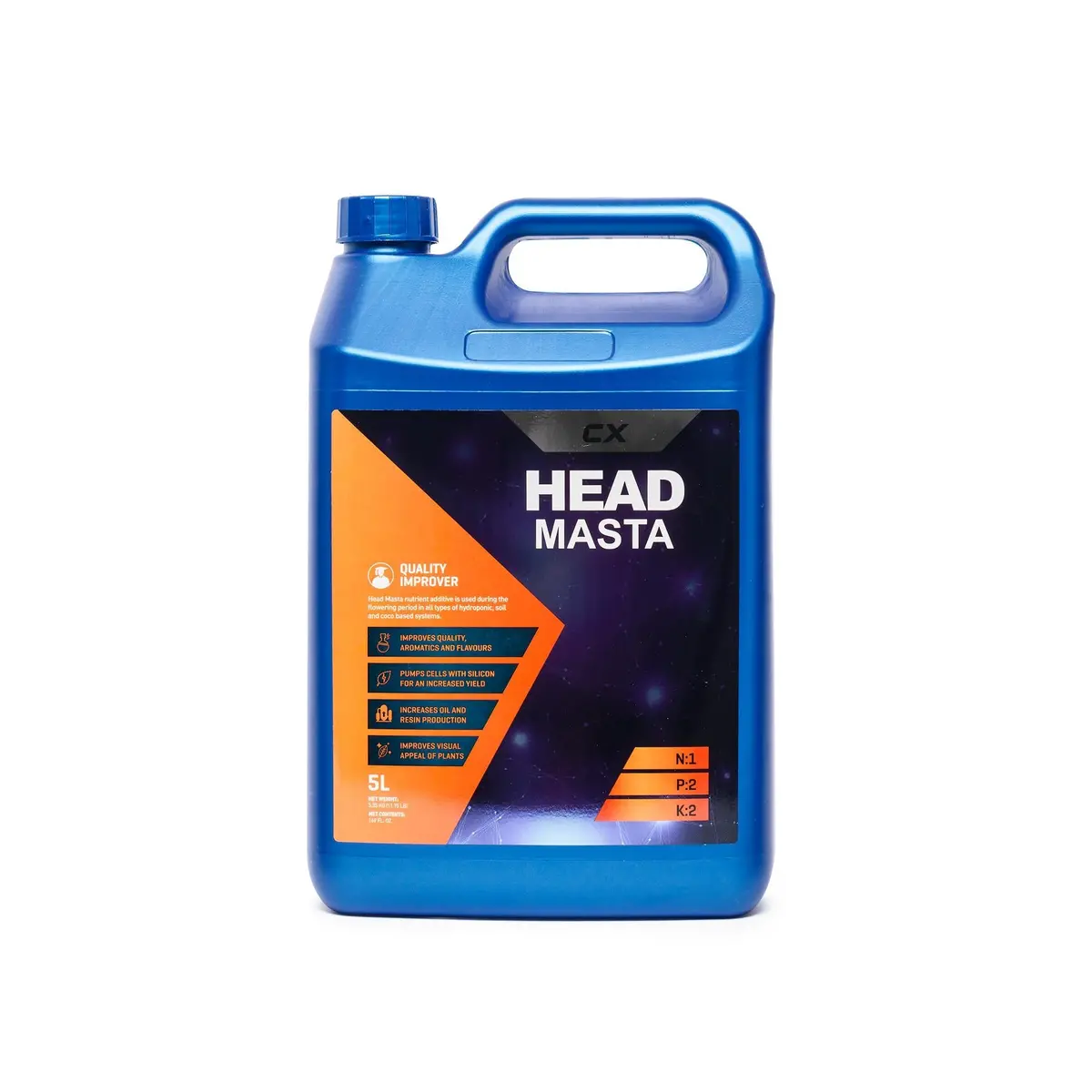 Cx Hydroponics Head Masta 5 Litre 1