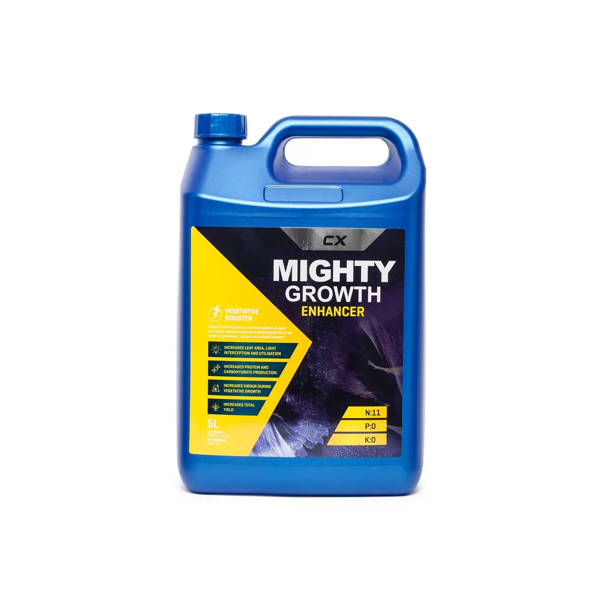 Cx Hydroponics Mighty Growth Enhancer 5 Litre 1