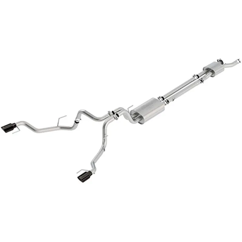 Ford Racing 2017 Ford Raptor 3.5L Touring Cat-Back Exhaust System W/ Black Tips (No Drop Ship) 1
