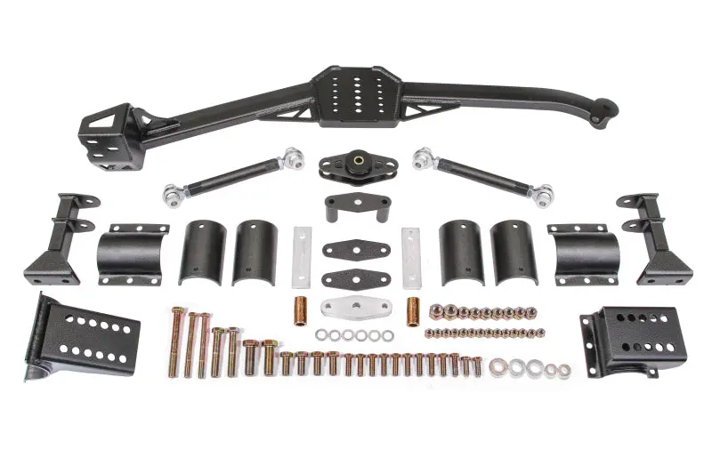 Bmr 82-92 3Rd Gen F-Body Body Mount Watts Link Rod Ends - Black Hammertone 1