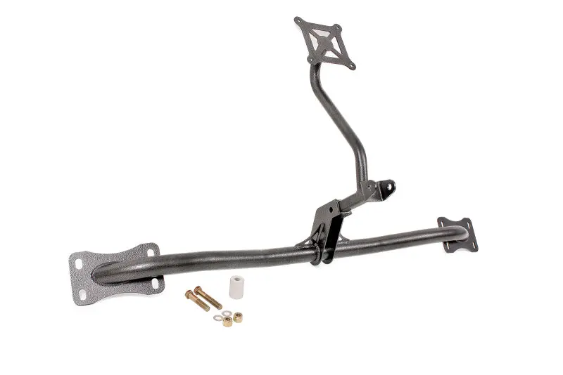 Bmr 05-14 S197 Mustang Bolt-On Parachute Mount - Black Hammertone 1