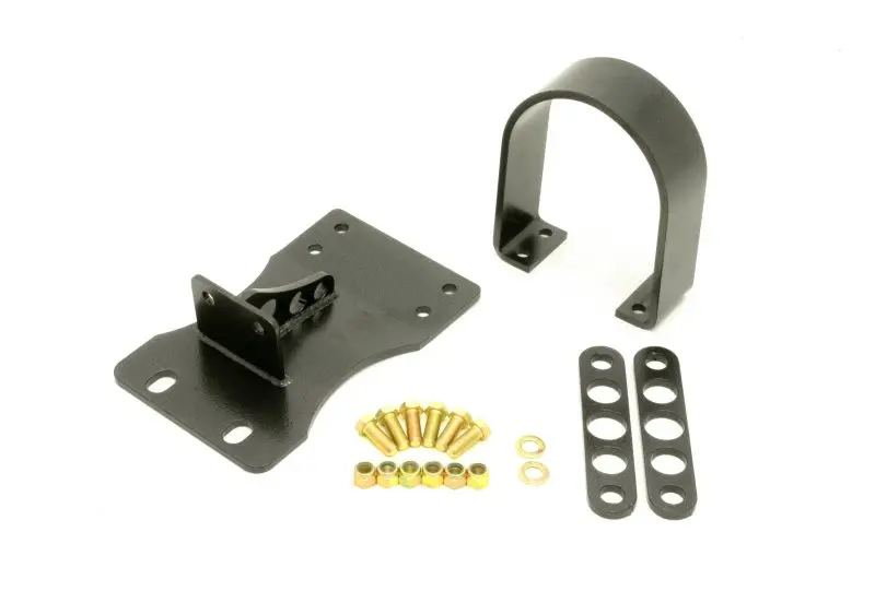 Bmr 10-15 5Th Gen Camaro V8 Manual/V6 Auto Front Driveshaft Safety Loop - Black Hammertone 1