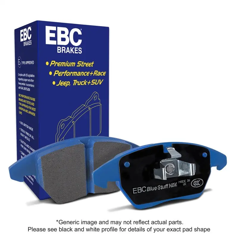 Ebc 11+ Bmw (Alpina) B7 4.4 Turbo Bluestuff Front Brake Pads 1