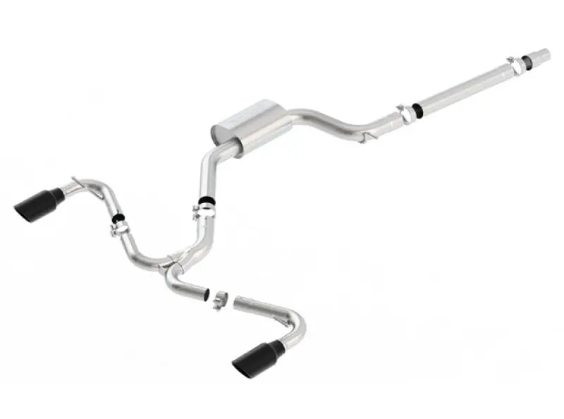 Borla 15-17 Volkswagen Gti (Mk7) 2.0T At/Mt Ss S-Type Catback Exhaust W/Black Chrome Tips 1