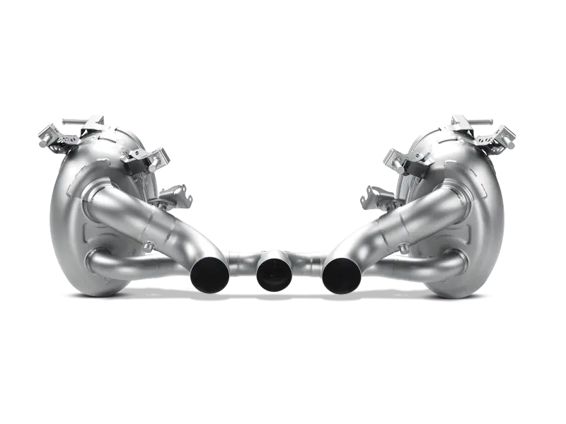 Akrapovic 10-15 Ferrari 458 Italia/458 Spyder Slip-On Line (Titanium) W/ Carbon Tips 1