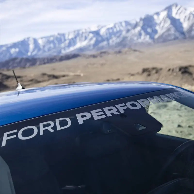 Ford Racing Ford Performance Ranger Windshield Banner - Silver 1