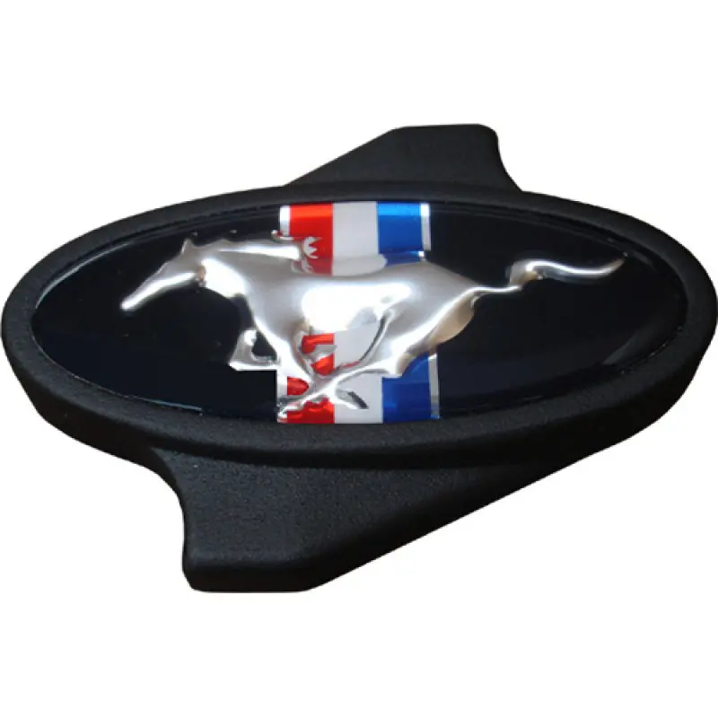 Ford Racing Black Finish Mustang Logo Air Cleaner Nut 1