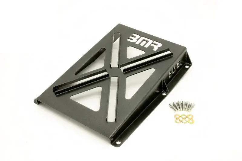 Bmr 67-69 1St Gen F-Body Convertible Only Driveshaft Tunnel Brace - Black Hammertone 1