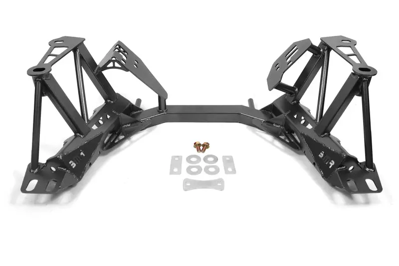 Bmr 79-95 Ford Mustang K-Member Premium Version W/O Spring Perches - Black Hammertone 1