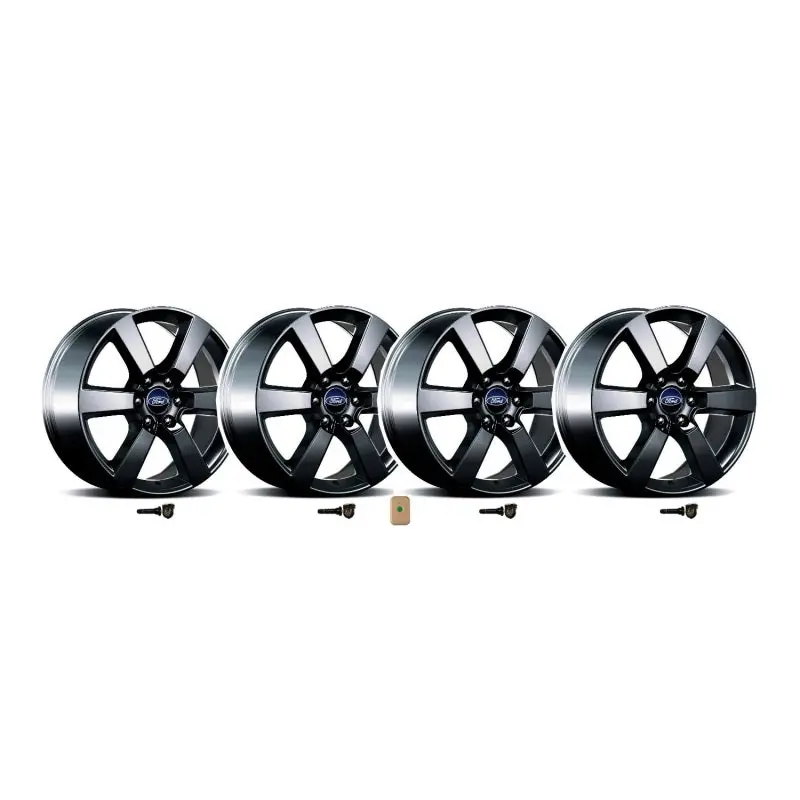 Ford Racing 15-16 F-150 20In X 8.5In Wheel Set With Tpms Kit - Matte Black 1