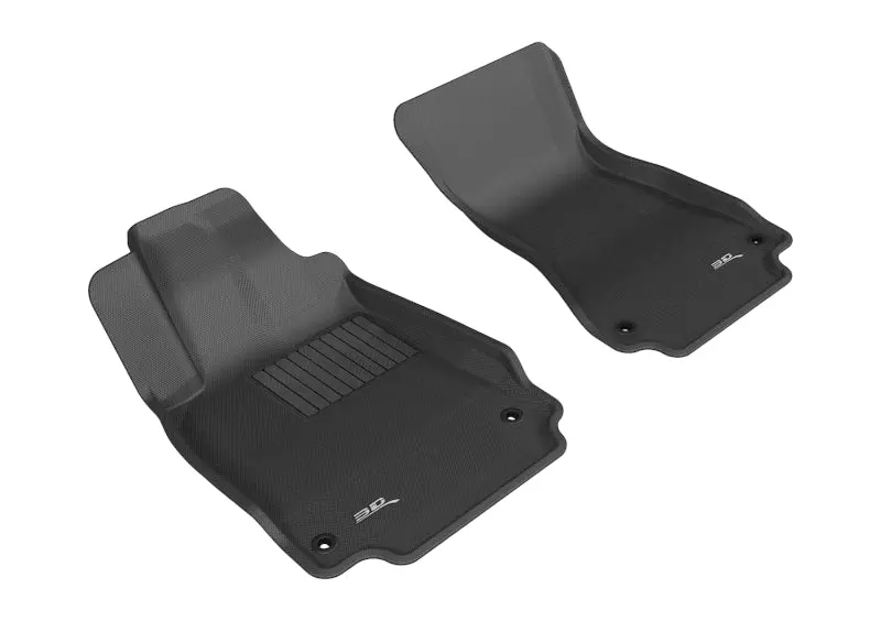 3D Maxpider 2012-2018 Audi A6/A7/S6/S7/Rs7 Kagu 1St Row Floormat - Black 1
