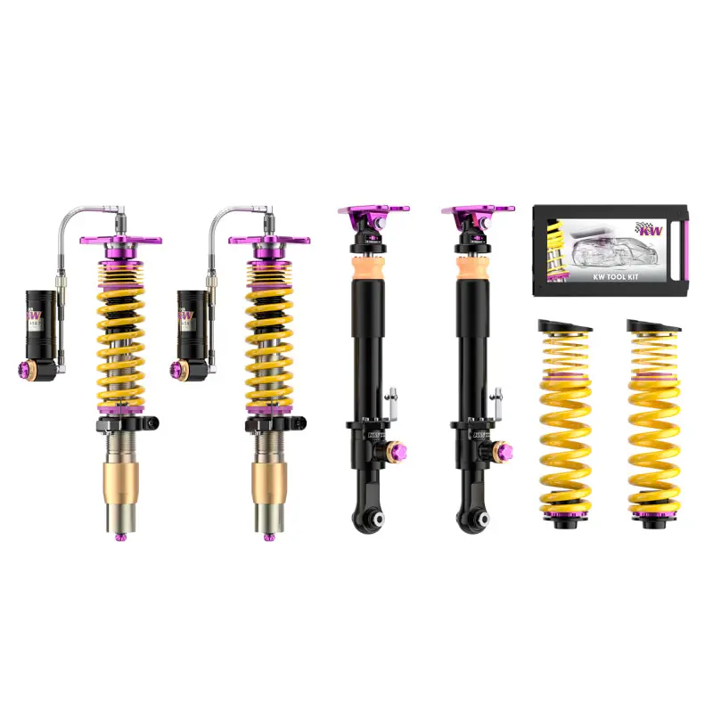 Kw 2021+ Bmw M3 (G80) Sedan 2Wd / M4 (G82) Coupe 2Wd (Incl. Comp) V4 Clubsport Coilover Kit 3-Way 1