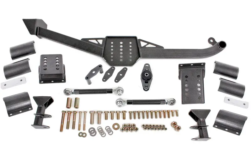 Bmr 93-02 F-Body Body Mount Watts Link - Black Hammertone 1