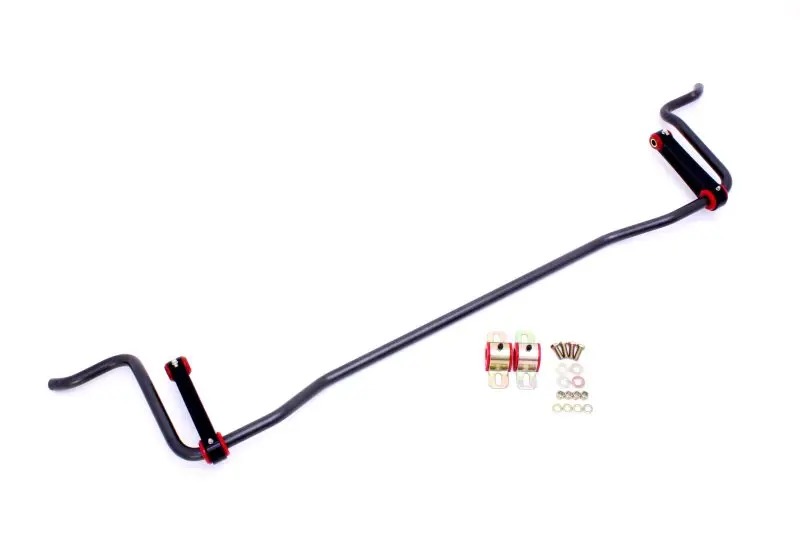Bmr 05-10 S197 Mustang Rear Solid 22Mm Sway Bar Kit W/ Bushings & Billet Links - Black Hammertone 1