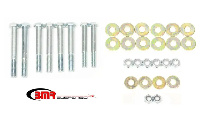 Bmr 91-96 B-Body Control Arm Hardware Kit Rear Upper And Lower - Zinc Plated 1