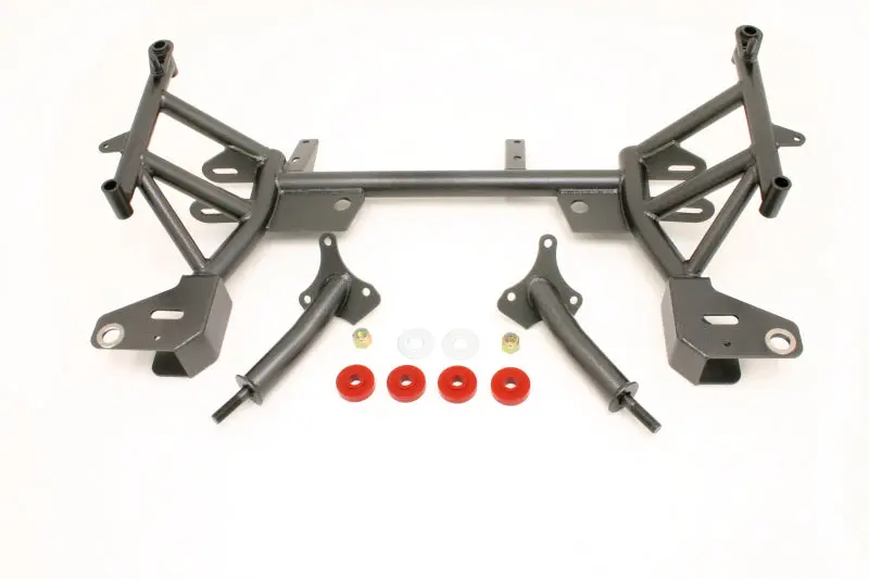 Bmr 93-02 F-Body K-Member W/ Sbc/Bbc Motor Mounts And Pinto Rack Mounts - Black Hammertone 1