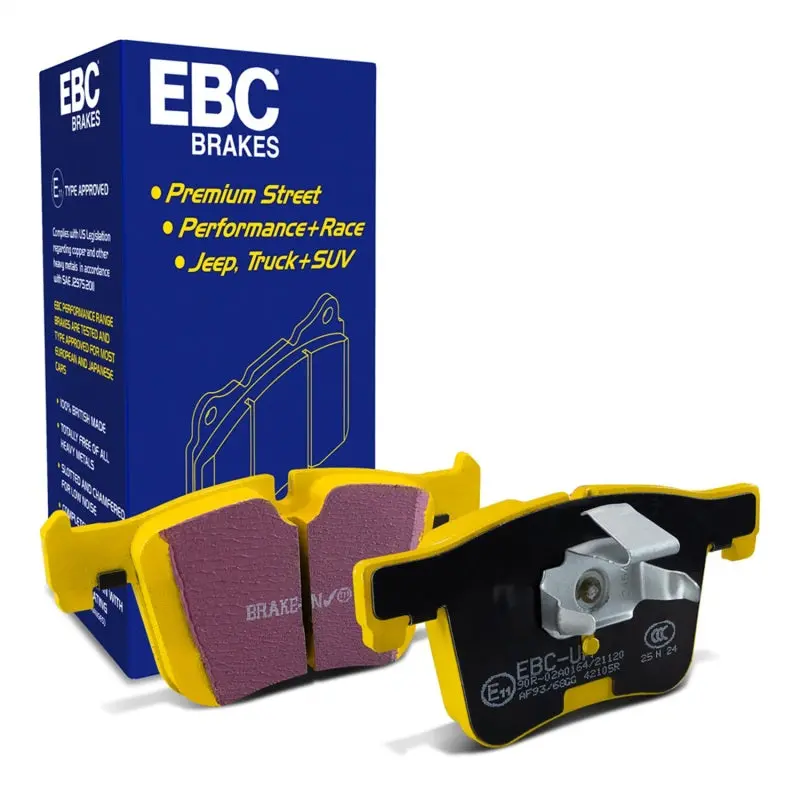 Ebc 11+ Bmw X3 2.0 Turbo (F25) Yellowstuff Front Brake Pads 1