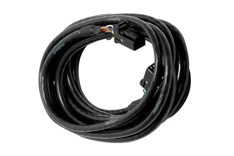 Haltech Can Cable 8 Pin Black Tyco To 8 Pin Black Tyco 600Mm (24In) 1