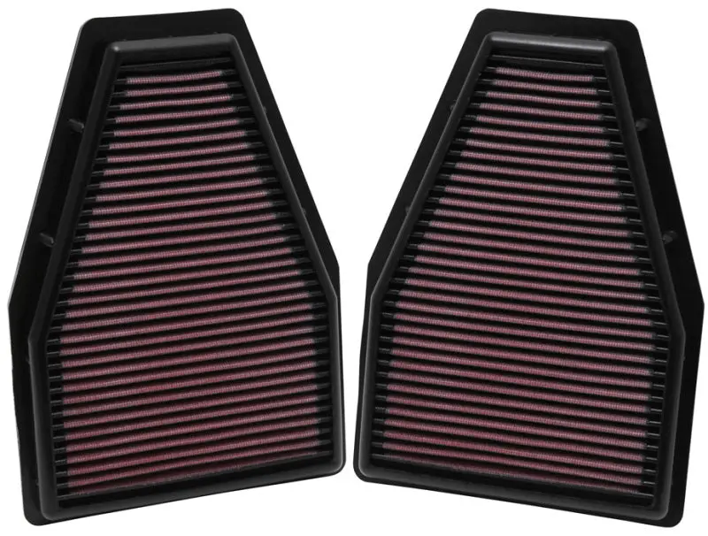 K&N Replacement Air Filter 12-13 Porsche 911 3.4L / 12 911 3.8L / 13 911 3.6L / 13 911 Carrera 3.8L 2