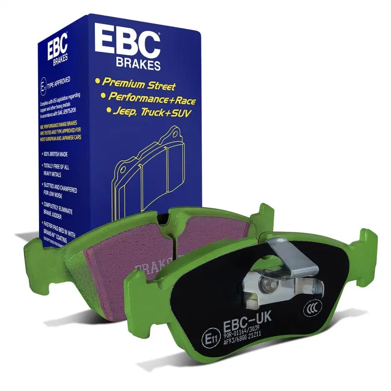 Ebc 99-02 Bmw Z3 2.5 Greenstuff Front Brake Pads 1