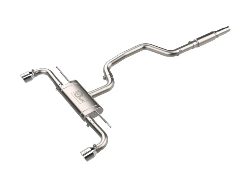 Afe 22-24 Volkswagen Gti Mach Force-Xp 3 To 2-1/2 In Stainless Steel Cat-Back Exhaust W/Polished Tip 1