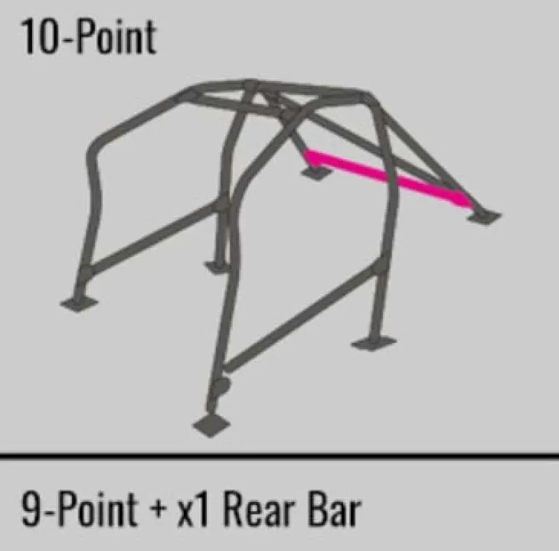 Cusco Safety 21 Steel Roll Cage 10P 40Mm Hyundai Genesis Cp W/Sunroof 1