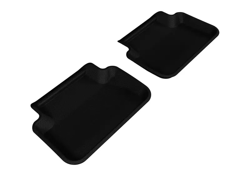 3D Maxpider 2009-2016 Audi A4/S4/Rs4 Kagu 2Nd Row Floormats - Black 1