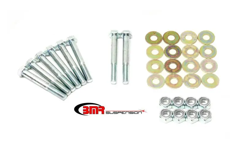 Bmr 78-87 G-Body Control Arm Hardware Kit Rear Upper And Lower - Zinc Plated 1