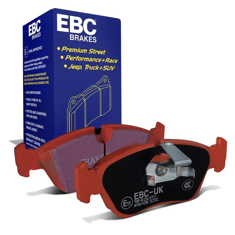 Ebc 99-02 Bmw Z3 2.5 Redstuff Front Brake Pads 1