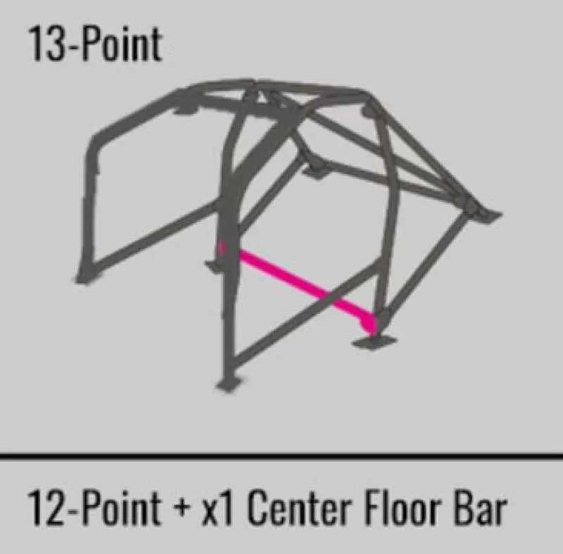 Cusco Safety 21 2-Passenger 13-Point Blk Dash-Through Roll Cage Ct9a Evo 7 (S/O/No Cancel) 1