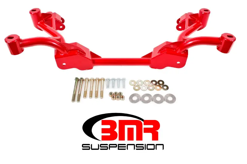 Bmr 82-82 3Rd Gen F-Body K-Member W/ No Motor Mounts And Std. Rack Mounts - Red 1
