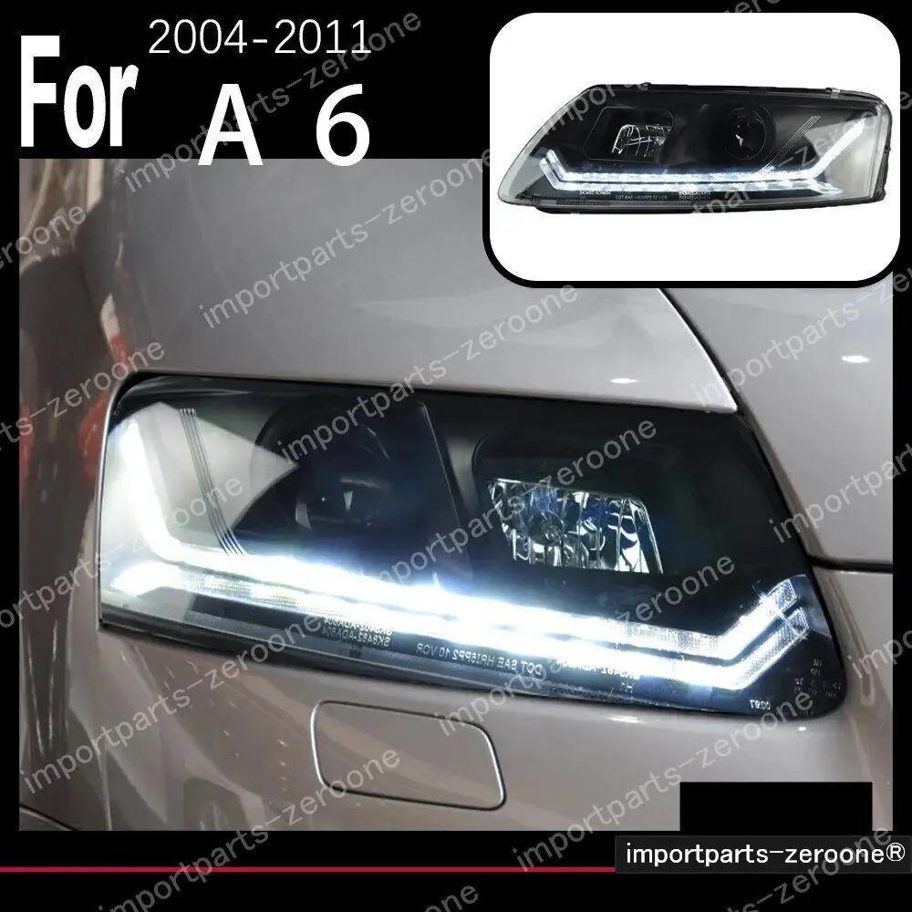アウディ　A6　C5　C6　アップグレードヘッドライト　2009～2011　　-Had-1093 1