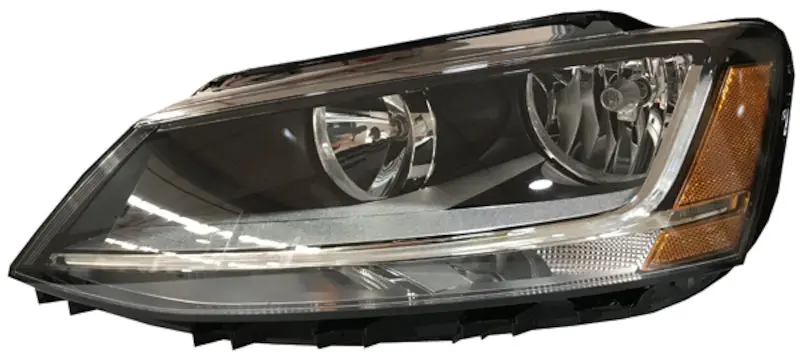 Hella 2017-2018 Volkswagen Jetta Halogen Headlight Assembly 1