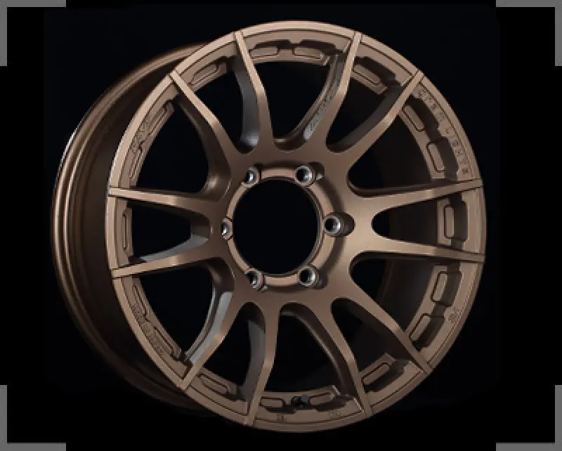 Gram Lights 57Xr-X 17X8 +00 6-139 Dark Bronze Wheel 1