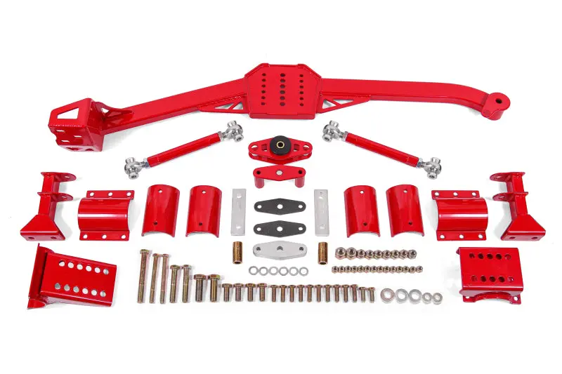 Bmr 82-92 3Rd Gen F-Body Body Mount Watts Link Rod Ends - Red 1